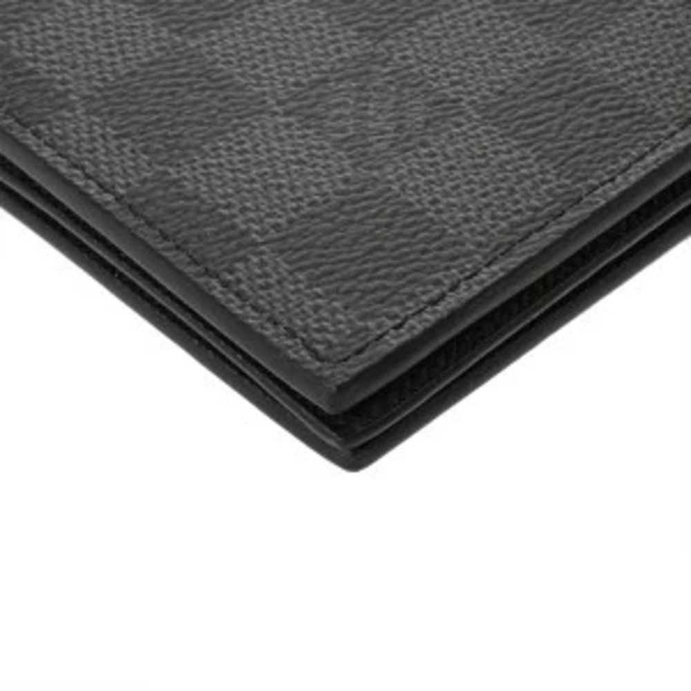 Louis Vuitton Damier Graphite Black Portefeuille Amerigo NM Black Gray - Picture 6 of 7